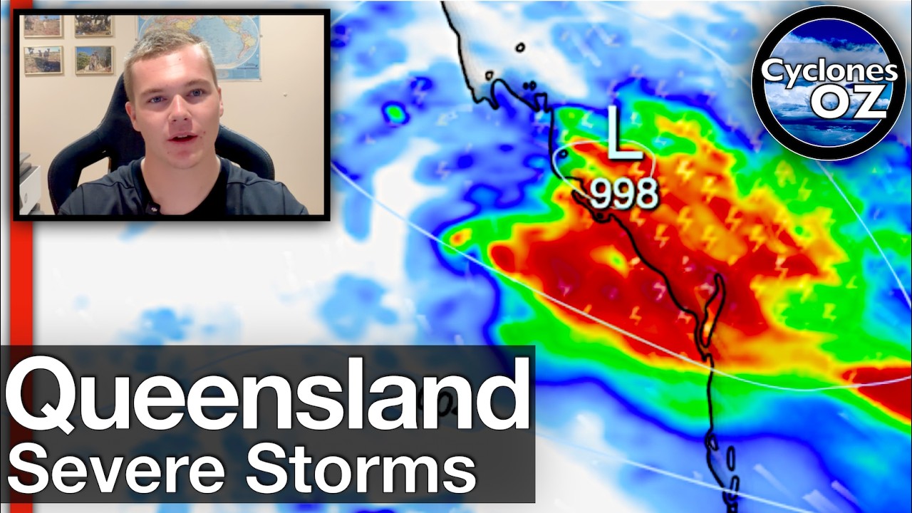 Australia: Dangerous Severe Thunderstorms and a Tropical Low Forecast for Southern Queensland