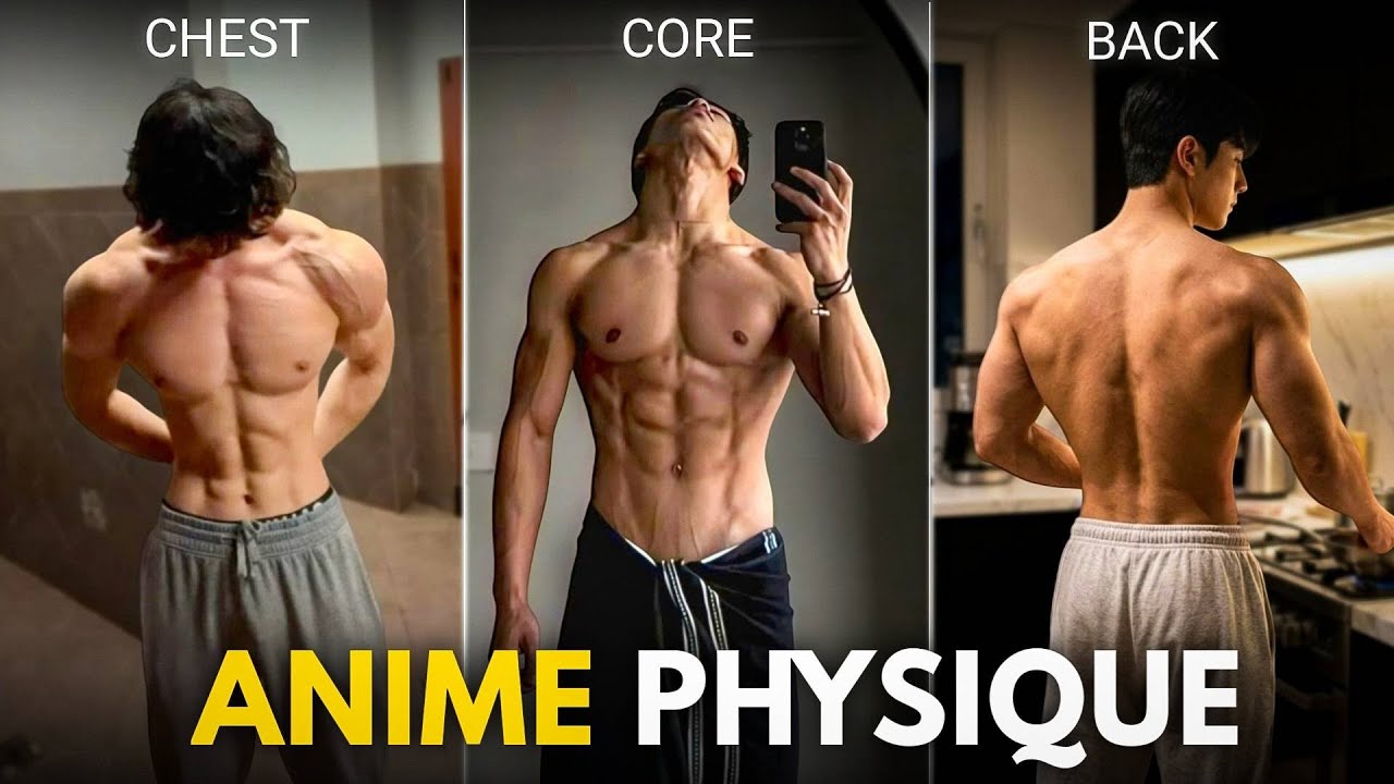How to Build an ANIME Physique at Home (Full Workout Guide)