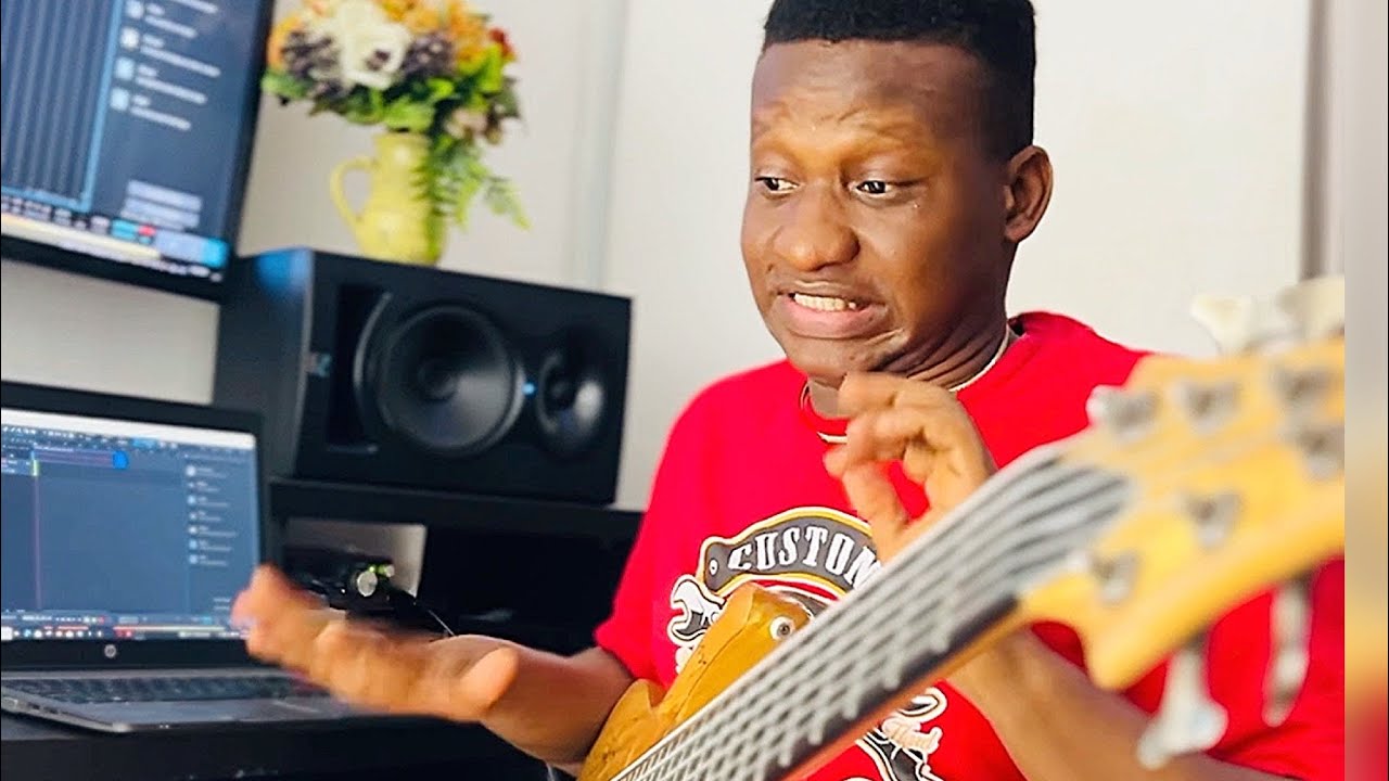 FEEL - Davido | Bass cover gone crazy!!! Whattt???😳