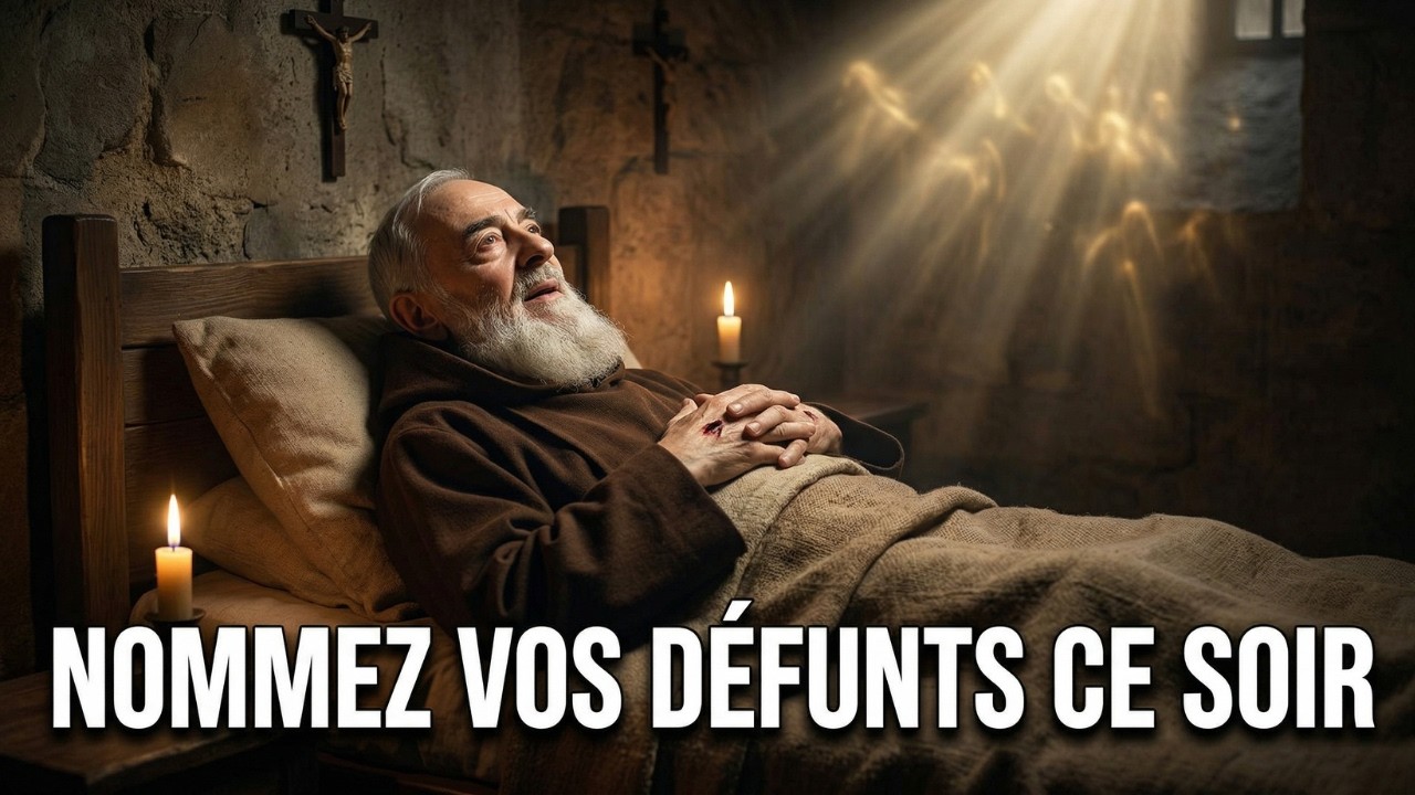 La Prière que Padre Pio Récitait à 3H pour les ÂMES — Elle Traverse le Purgatoire Directement