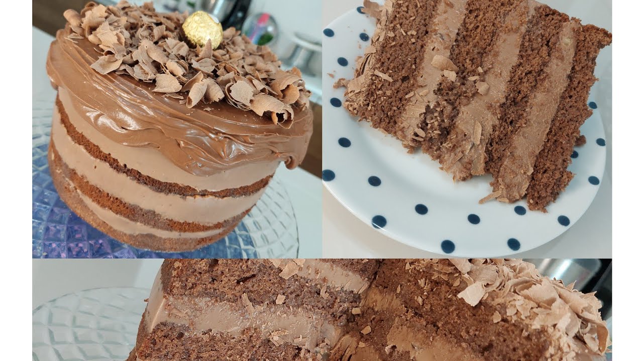 Bolo ferrero rocher esse bolo é surreallll.....