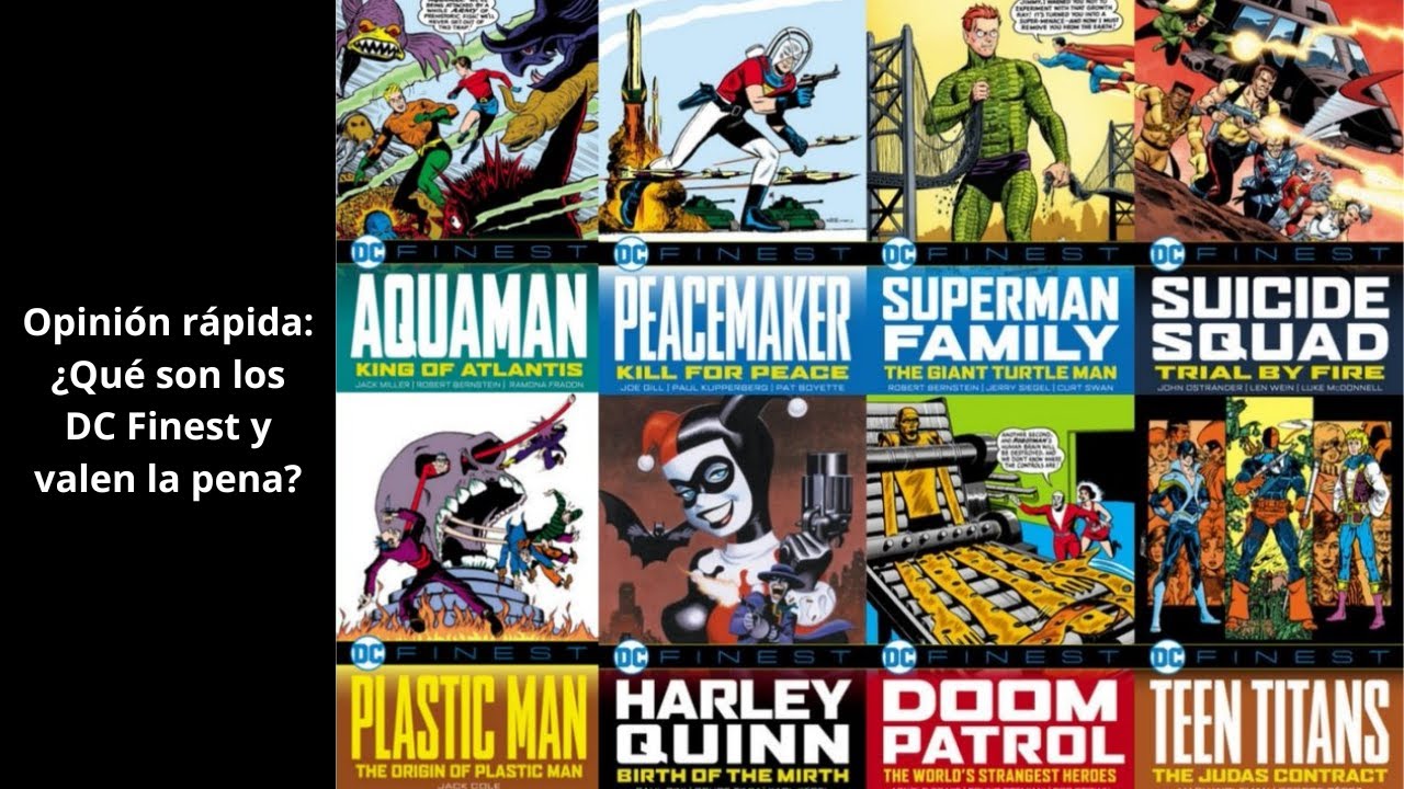 Opini&oacute;n r&aacute;pida: &iquest;Qu&eacute; son los DC Finest y valen la pena?
