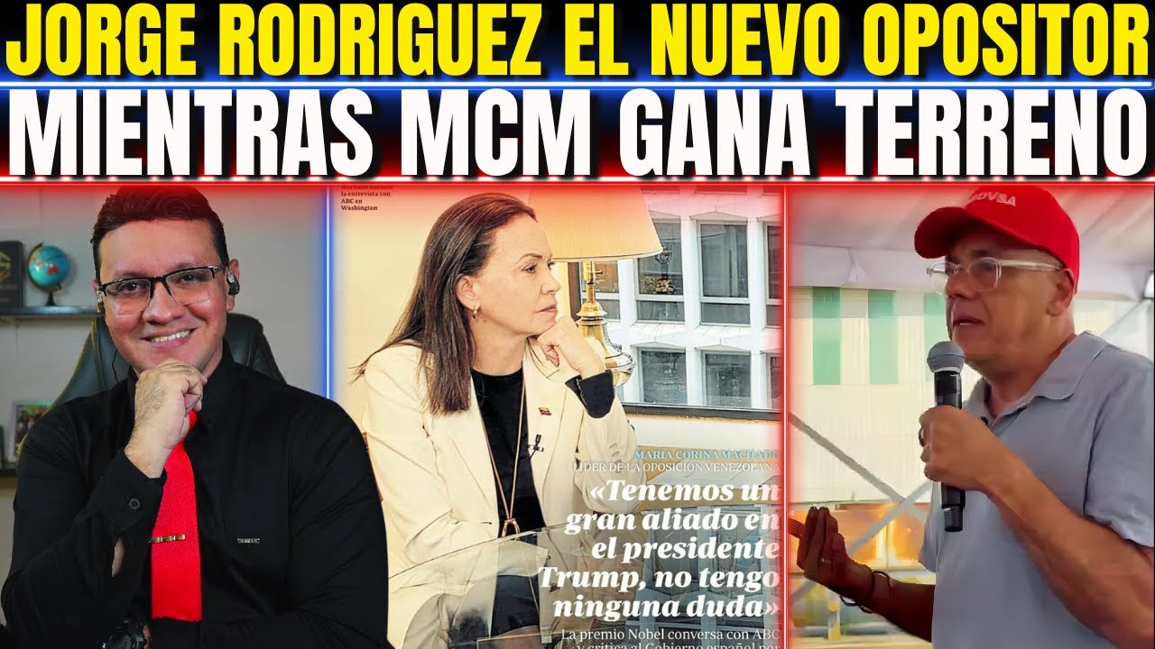 🚨#ATENCIÓN JORGE RODRIGUEZ ATACA AL PROPIO CHAVISMO MIENTRAS #MCM GANA TERRENO 25-01-2026