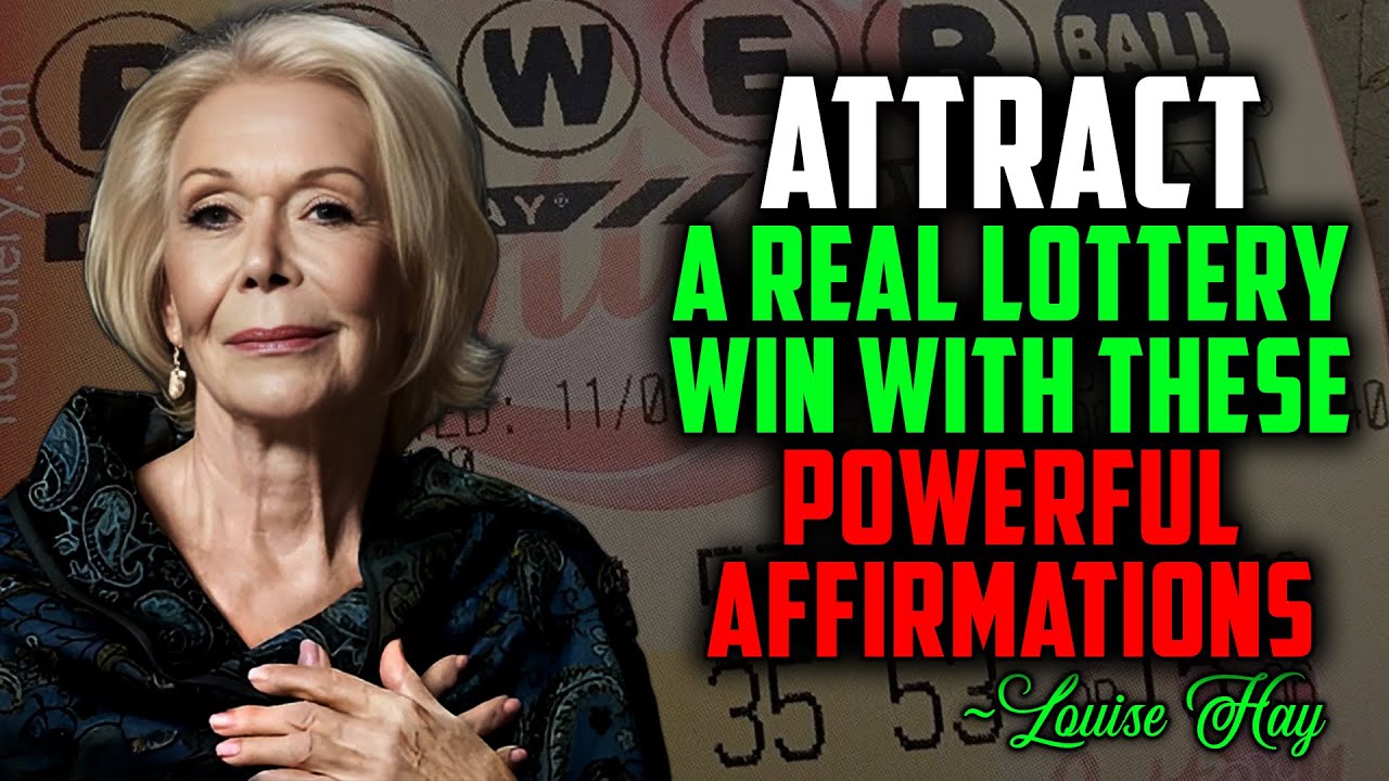 Louise Hay - Affirmations That Attracted a Real Lottery Win