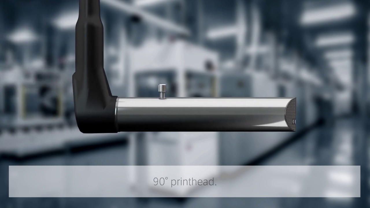 Βιομηχανικός Εκτυπωτής Inkjet Videojet® 1860 - Κεφαλή 90°