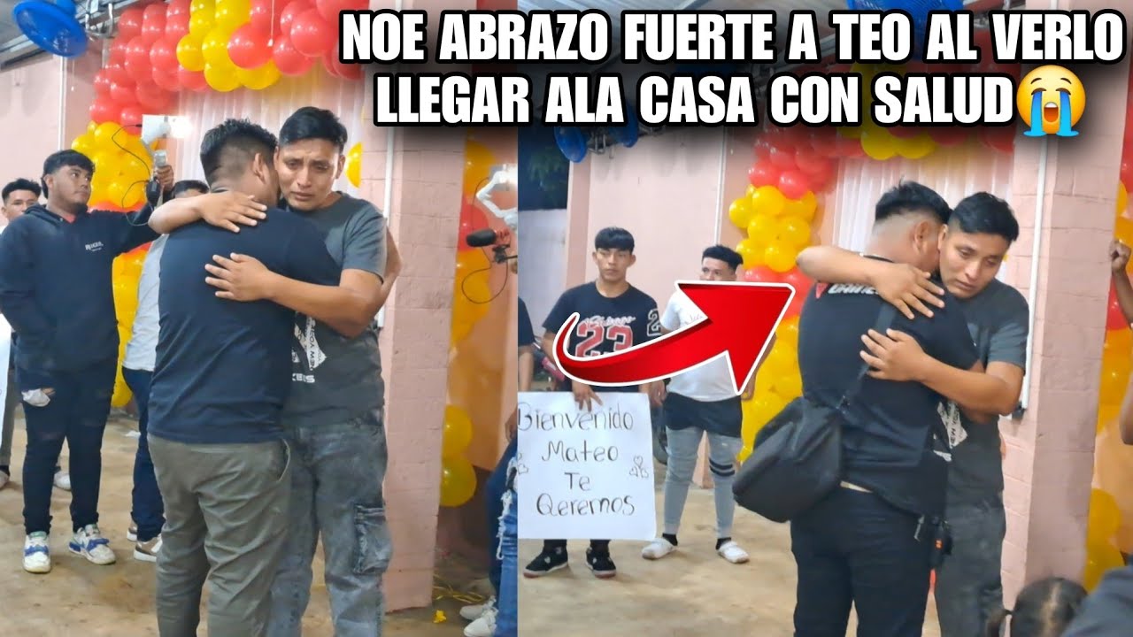 EDY Y NOE Lloran Al Abrazar A TEO Y Le Dijeron Estas Palabras Que Te Romper4n El Corazon Al Oirlas😭🙏