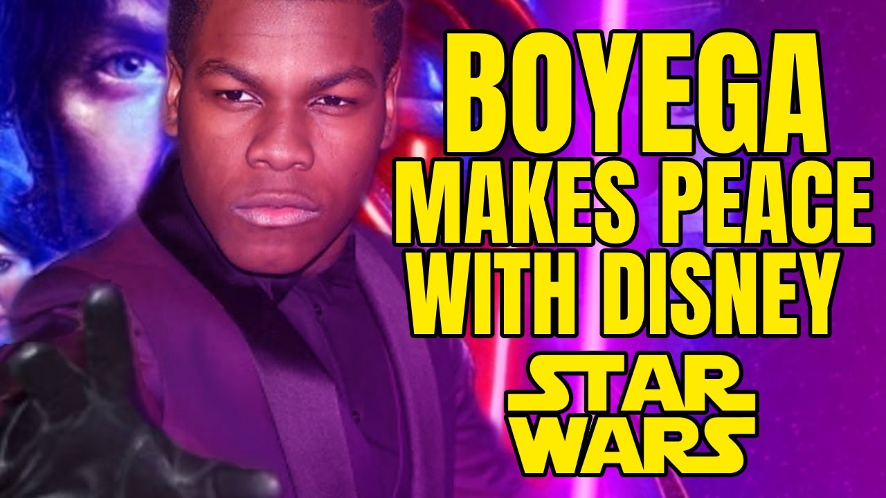 John Boyega Makes PEACE With Disney Star Wars! More Finn??