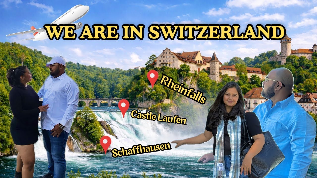 Mumbai to Switzerland🇨🇭| Rheinfalls, Zürich & Culture Shock! 