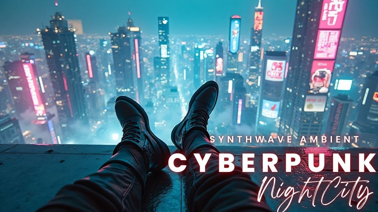 🔥 Neon Night Vibes 2025: M&uacute;sicas Cyberpunk Ambient e Synthwave para Estudar, Trabalhar e Hackear🌃🎧