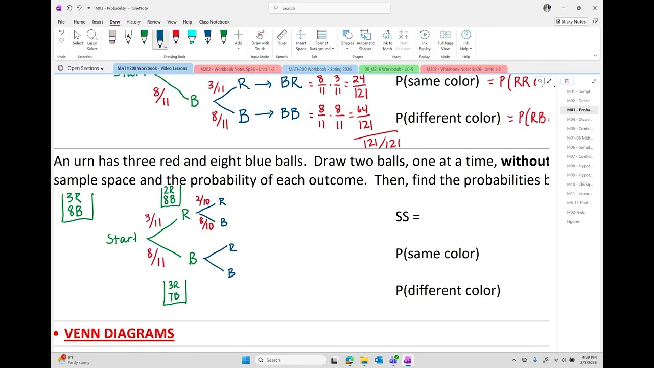 Statistics OER - Section 3-5-a Tree Diagrams