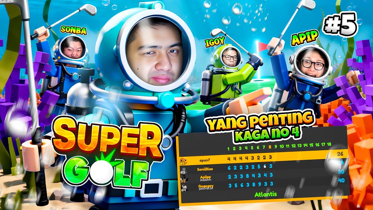 GAK APA2 GAK JUARA SATU YG PENTING GAK JUARA TERAKHIR !!!  [ Roblox Golf ]