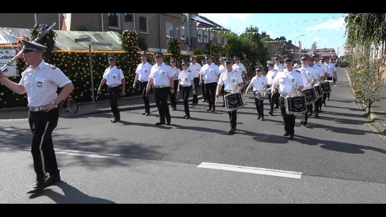 Schützenfest 2025 in Kaarst/Büttgen. Der Sonntagsnachmittagsumzug