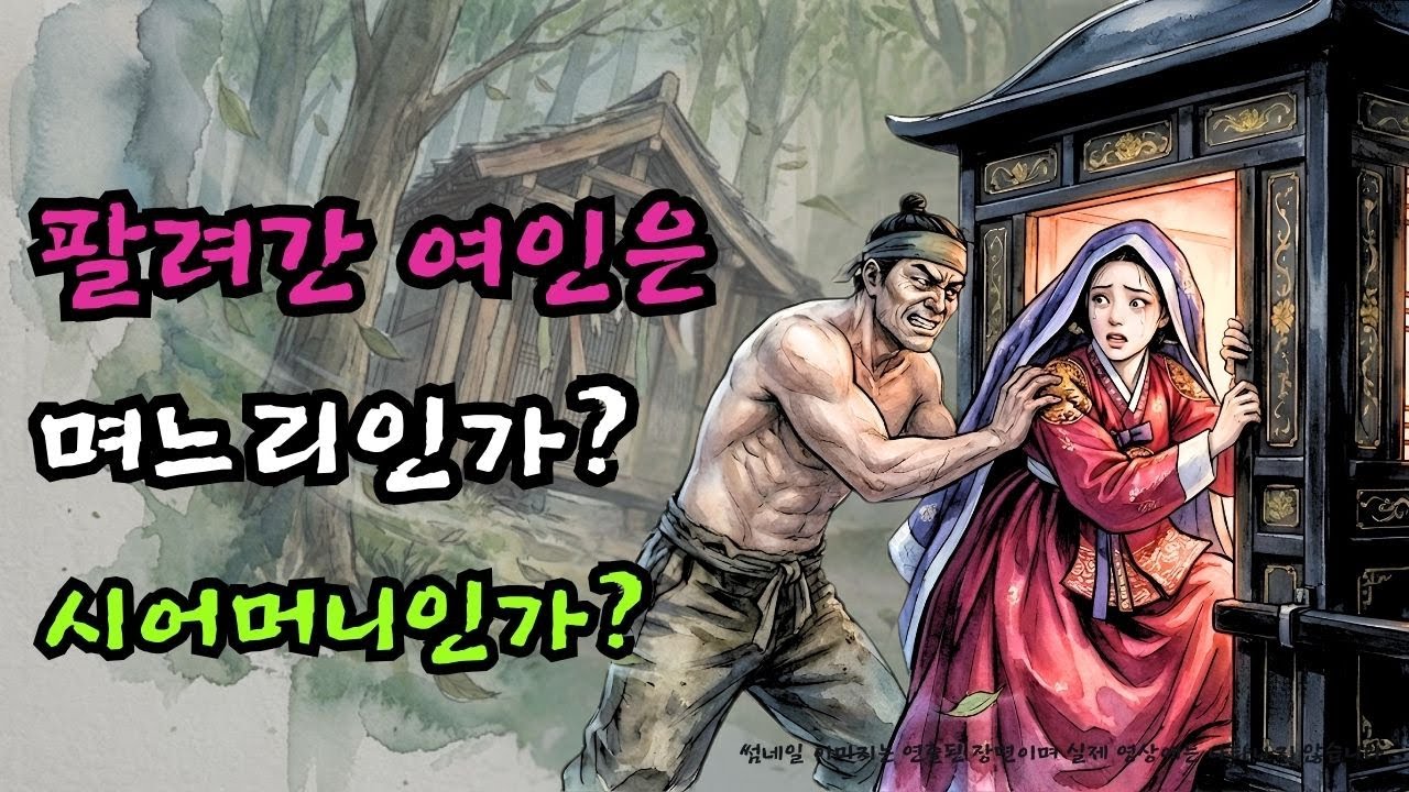 젊은 며느리를 탐내던 거간꾼이 늙은 시어머니를 보쌈해 간 기막힌 사연과 소금밭에서 흘린 피눈물의 처절한 참회록 | 잠들기 전 듣는 한국 민담