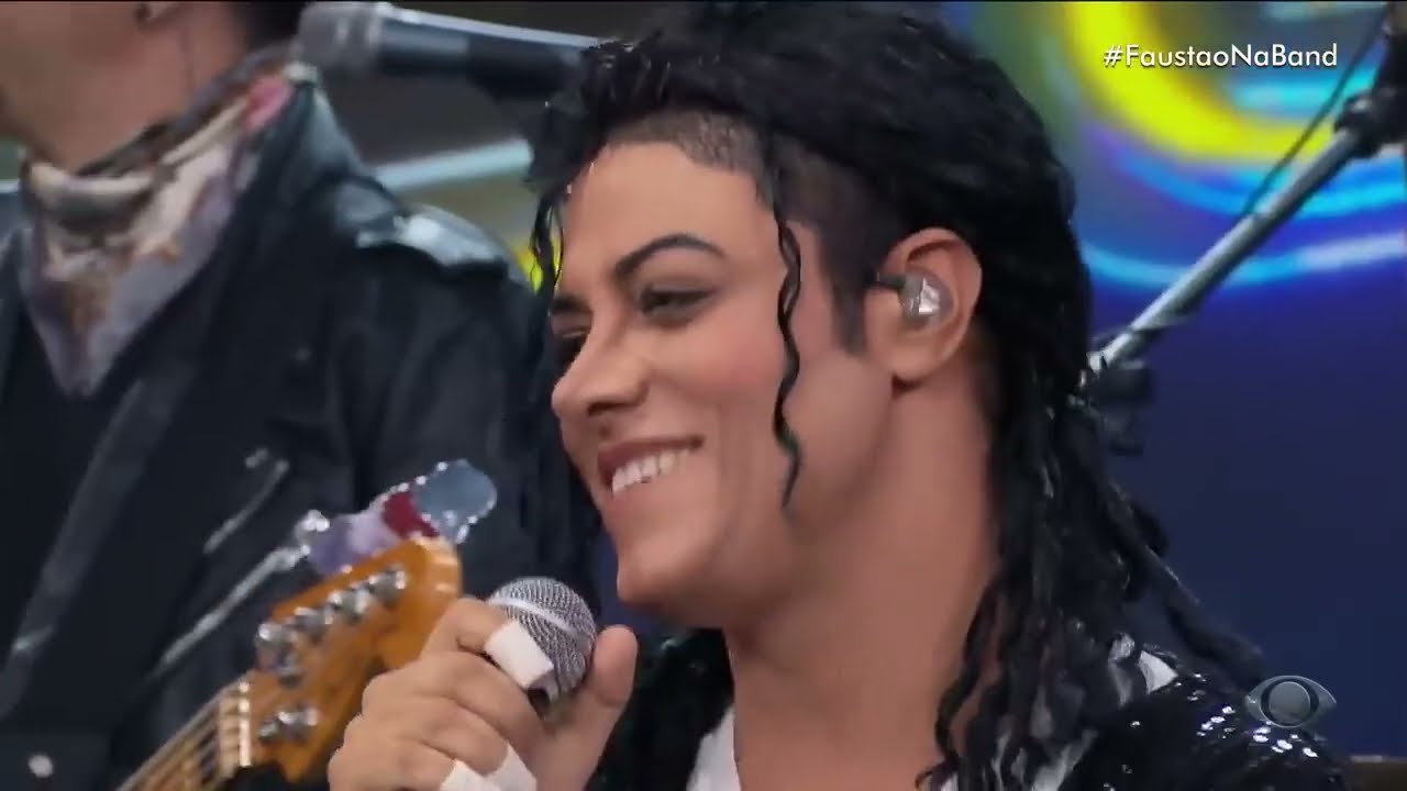 Rodrigo Teaser prestou emocionante tributo a Michael Jackson no Faustão