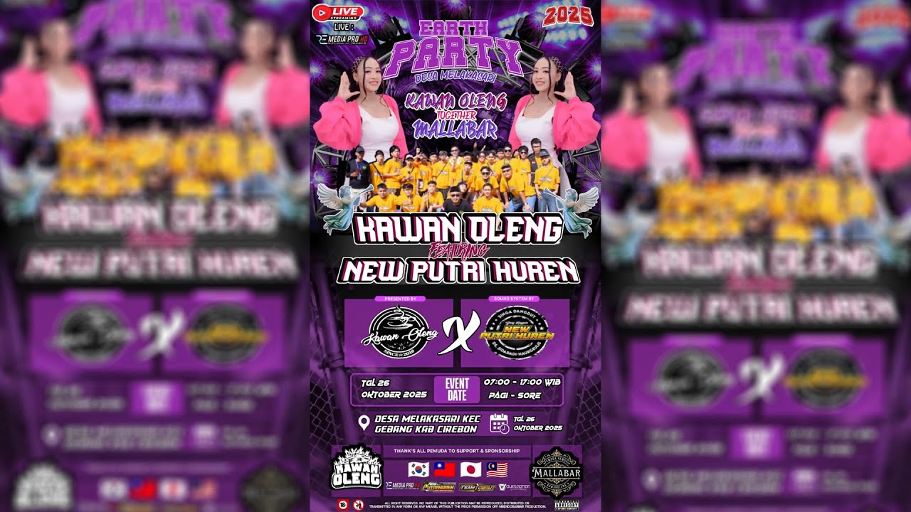 SEA PARTY  KAWAN OLENG TOGETHER MALABAR |   | MINGGU, 26 OKTOBER 2025