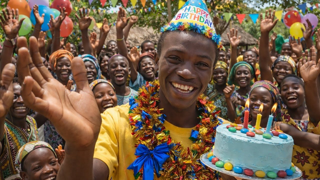 Como é o dia do aniversário no interior da África