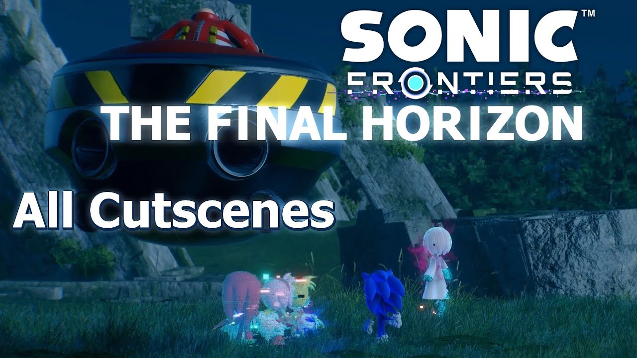 Sonic Frontiers The Final Horizon All Cutscenes and Side Stories - English 1440p