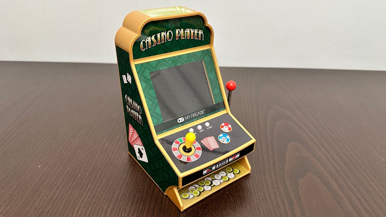 My Arcade Casino Player Arcade Gaming Toys Unboxing & Review 