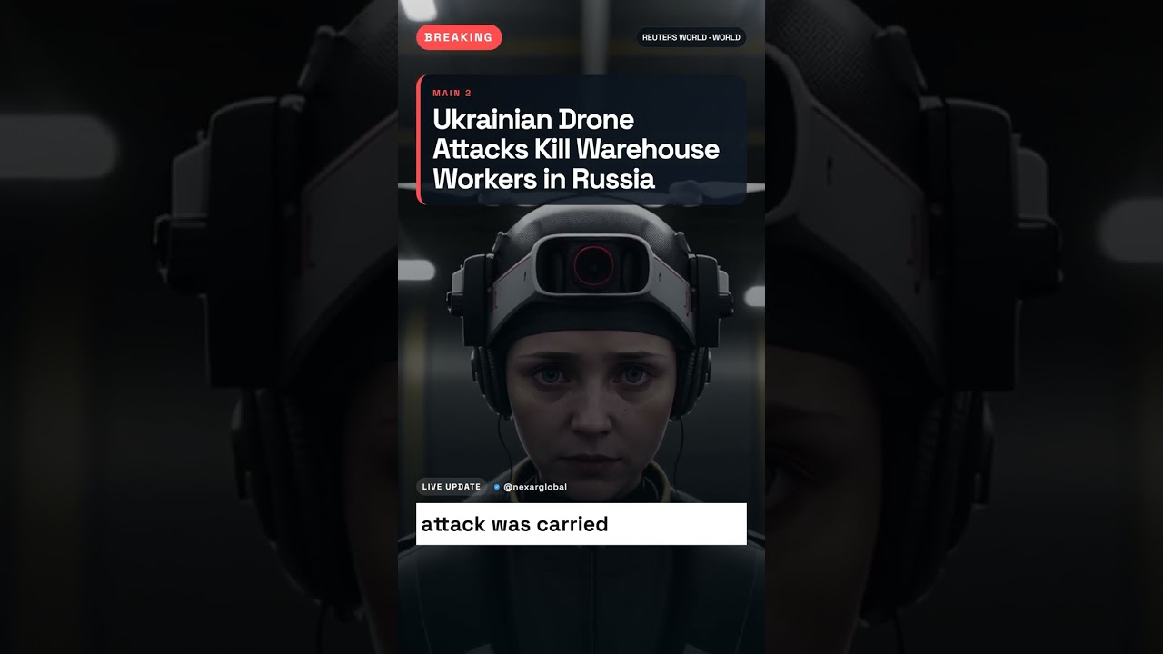 Ukrainian Drone Attacks Kill Warehouse Workers in Russia