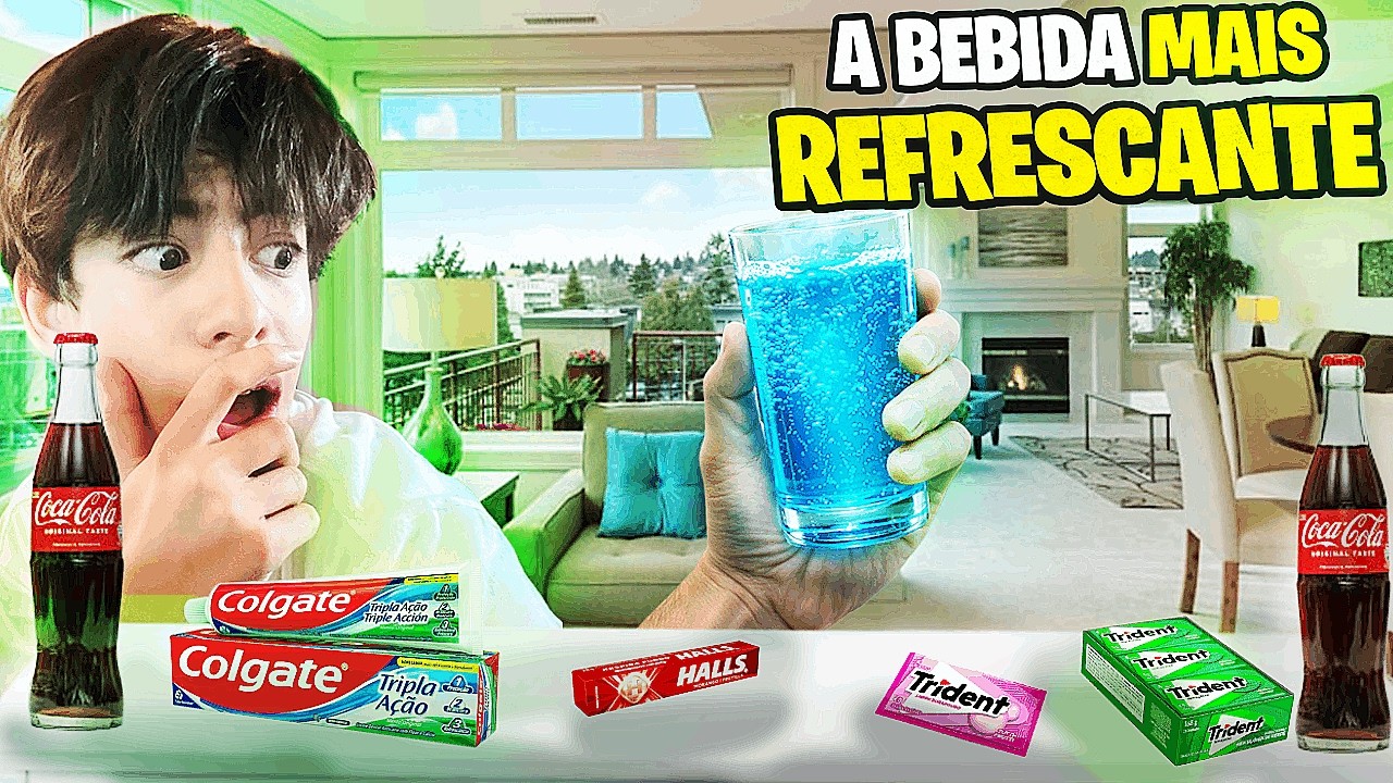 BEBIDA MAIS REFRESCANTE DO MUNDO?