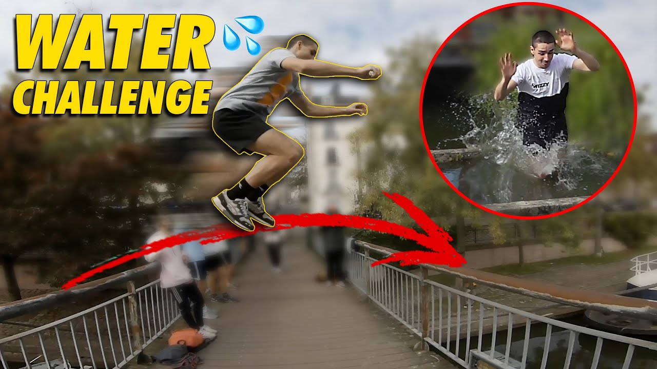 PARKOUR : TU RATES, TU TOMBES DANS L'EAU ! (avec le 