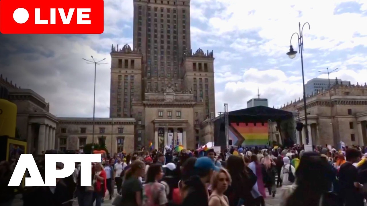 LIVE | Warsaw Marks 25 Years Of Pride Parade In Historic LGBTQ+ Celebration | APT