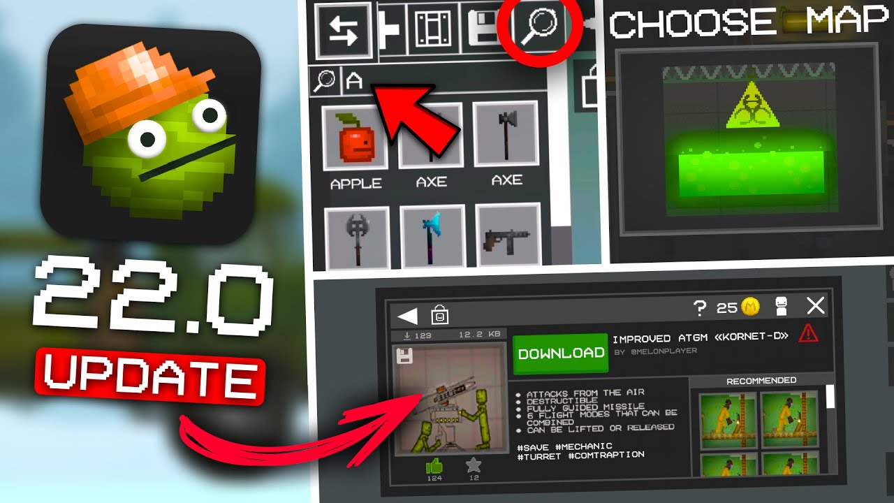 UPDATE 22.0: WHAT NEW WILL BE ADDED in Melon Playground?