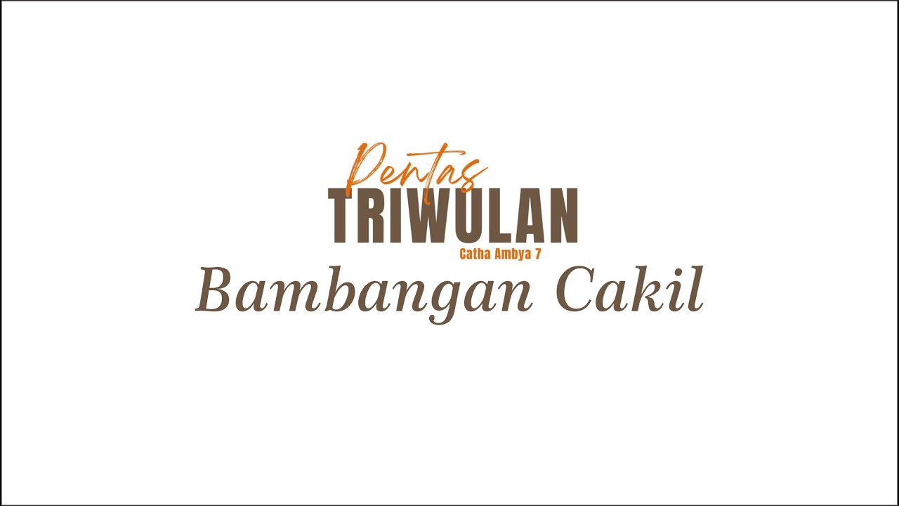 Pertunjukan #triwulan // Bambangan Cakil