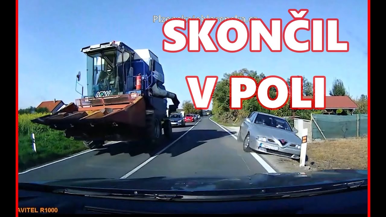Sražený kurýr Boltu, Fabie udělala přemet a odvážné předjíždění - Mix 360.