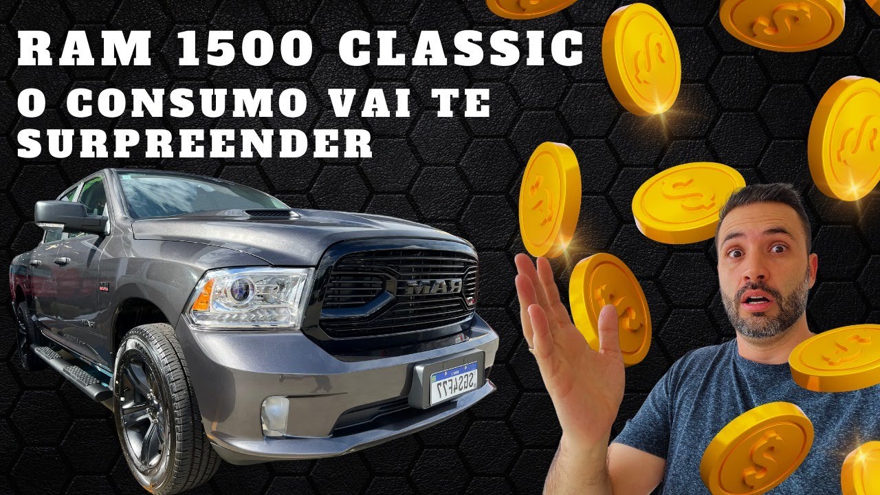 Ram Classic V8 O consumo de combustível vai te Surpreender!