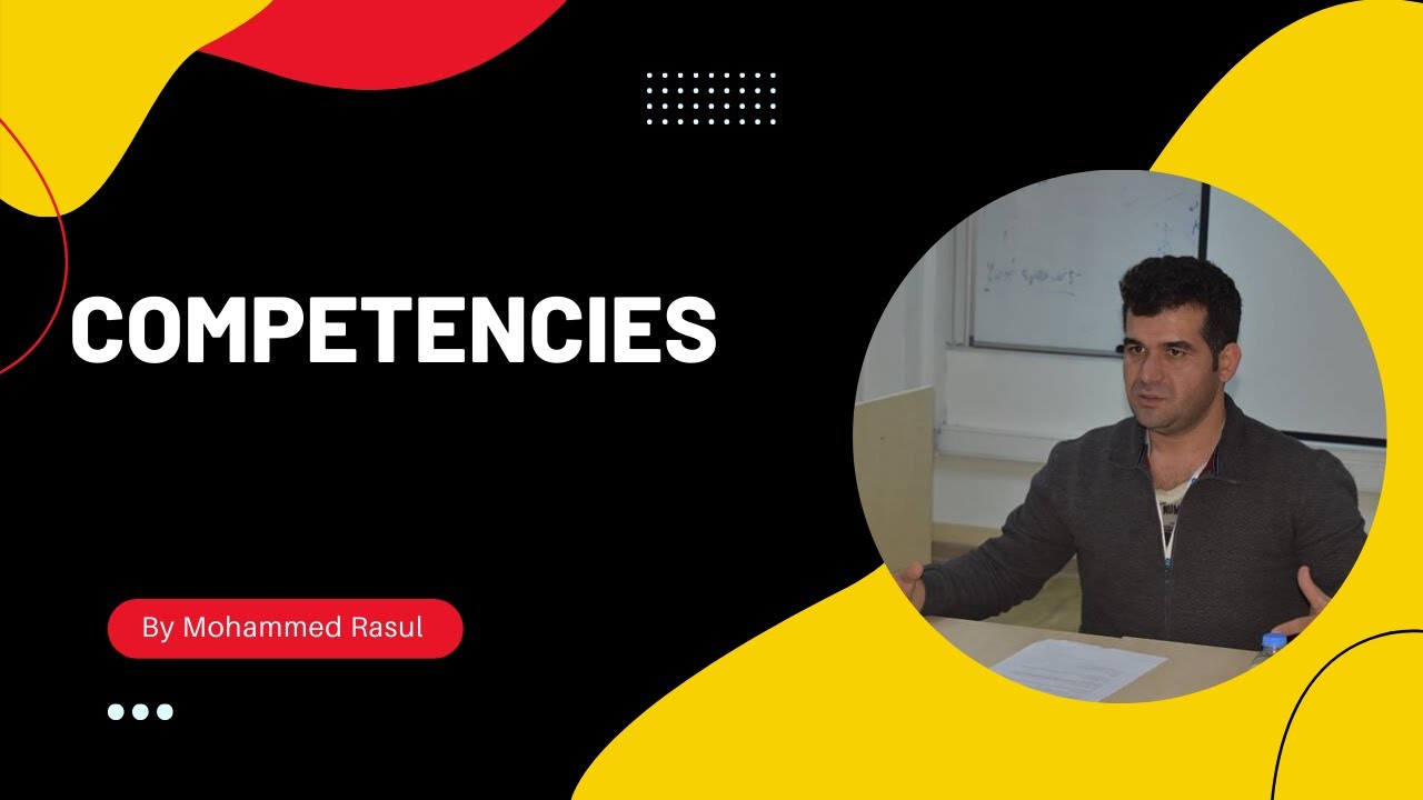 Competencies: Definition and types