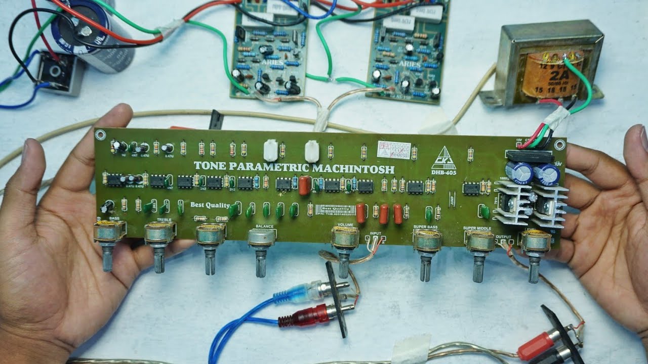 Tutorial cara pasang tone control Parametric