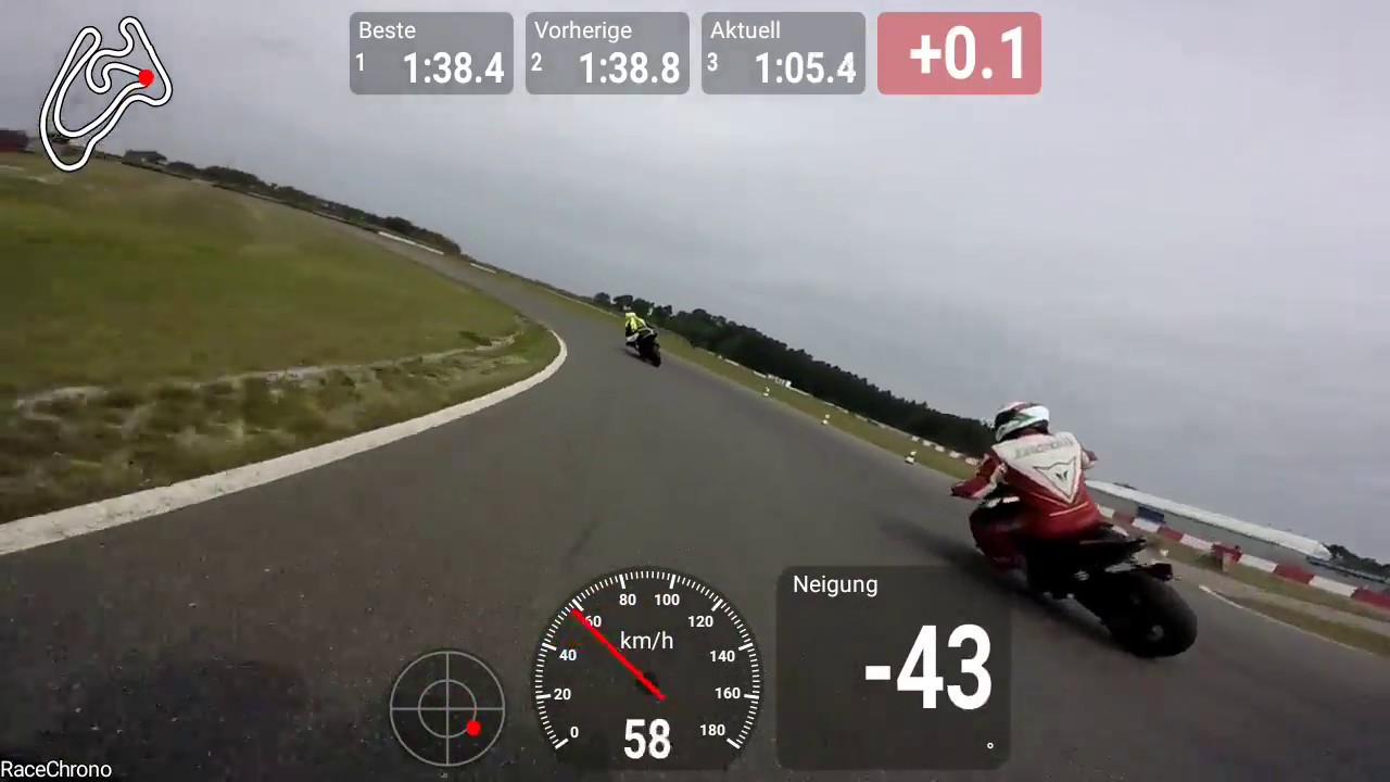 Yamaha R6 Rj05 folgt R1 Rn12 auf Spreewaldring Samstag, 2.Turn rote Gruppe 28.8.17