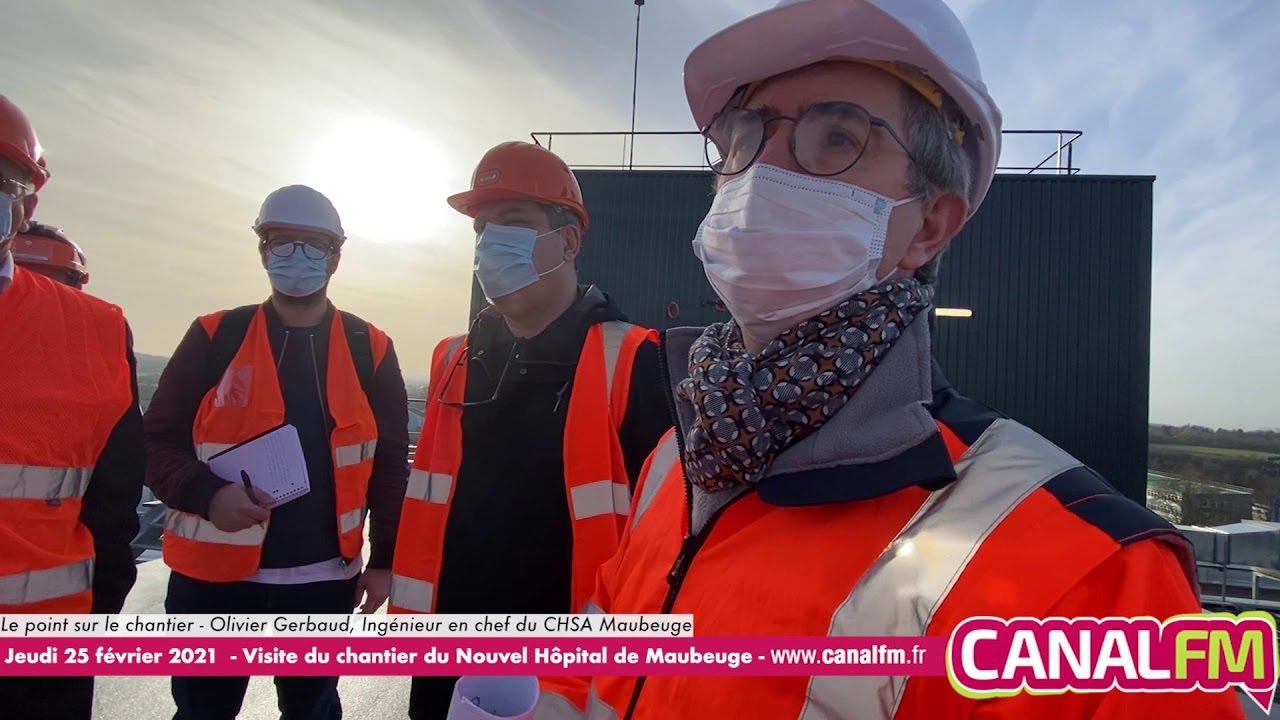 Au coeur du futur Centre Hospitalier de Maubeuge