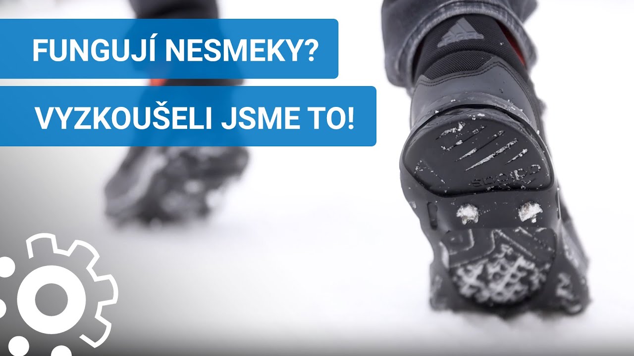 Důkladně jsme otestovali Nesmeky - protiskluzové návleky na boty