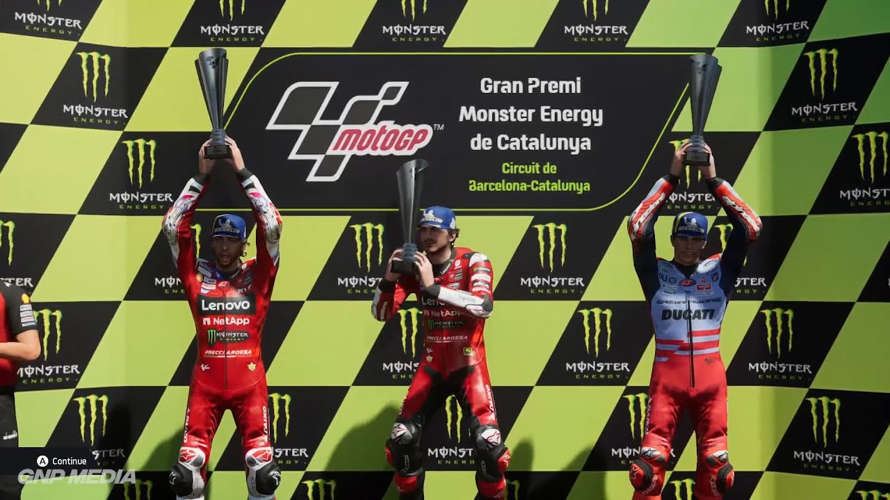MotoGP 24 - Marc Marquez - Ducati - Sprint & Main Race - Catalunya Circuit - Gameplay
