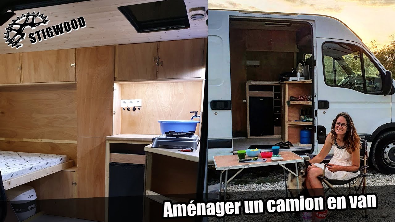 Renault master L2H2: On aménage une vraie maison roulante!  (Van aménagé)