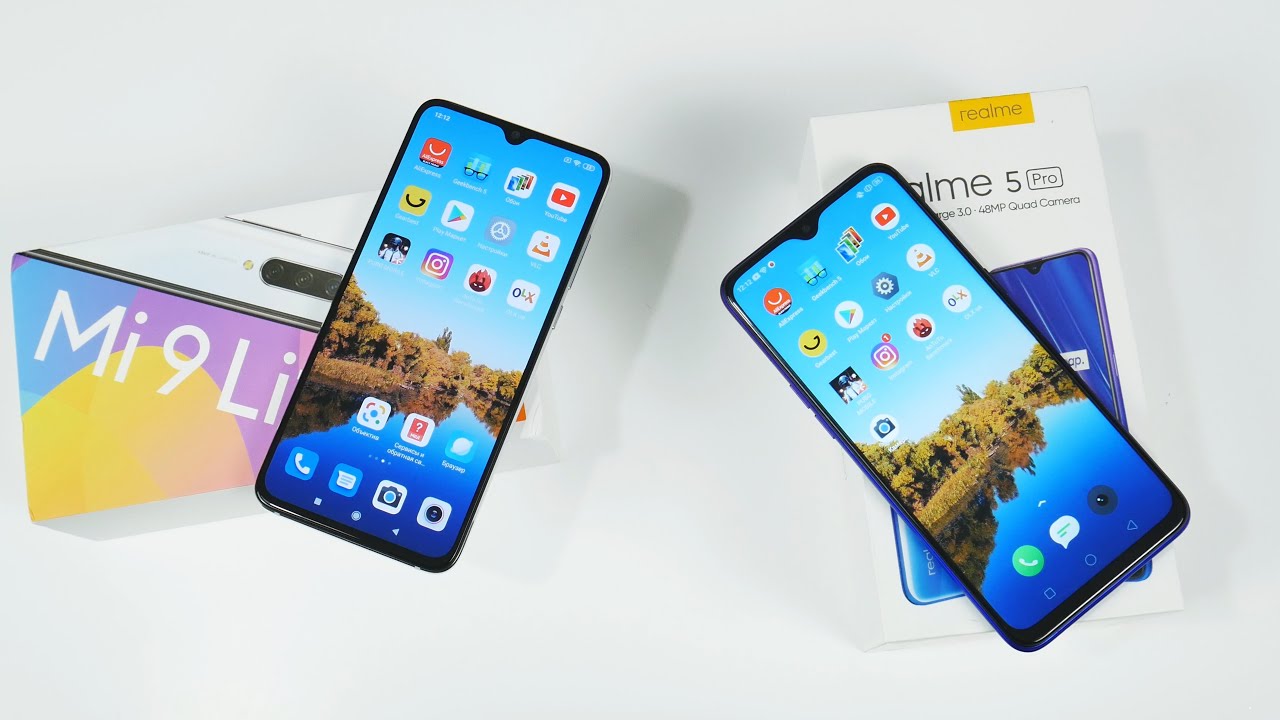 Что купить Xiaomi Mi9 Lite или Realme 5 Pro?