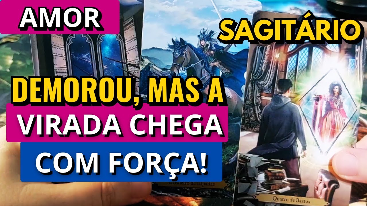 ♐️ SAGITÁRIO ❤️AMOR: CHEGA COM TUDO E MUDA O RUMO DA SUA HISTÓRIA!