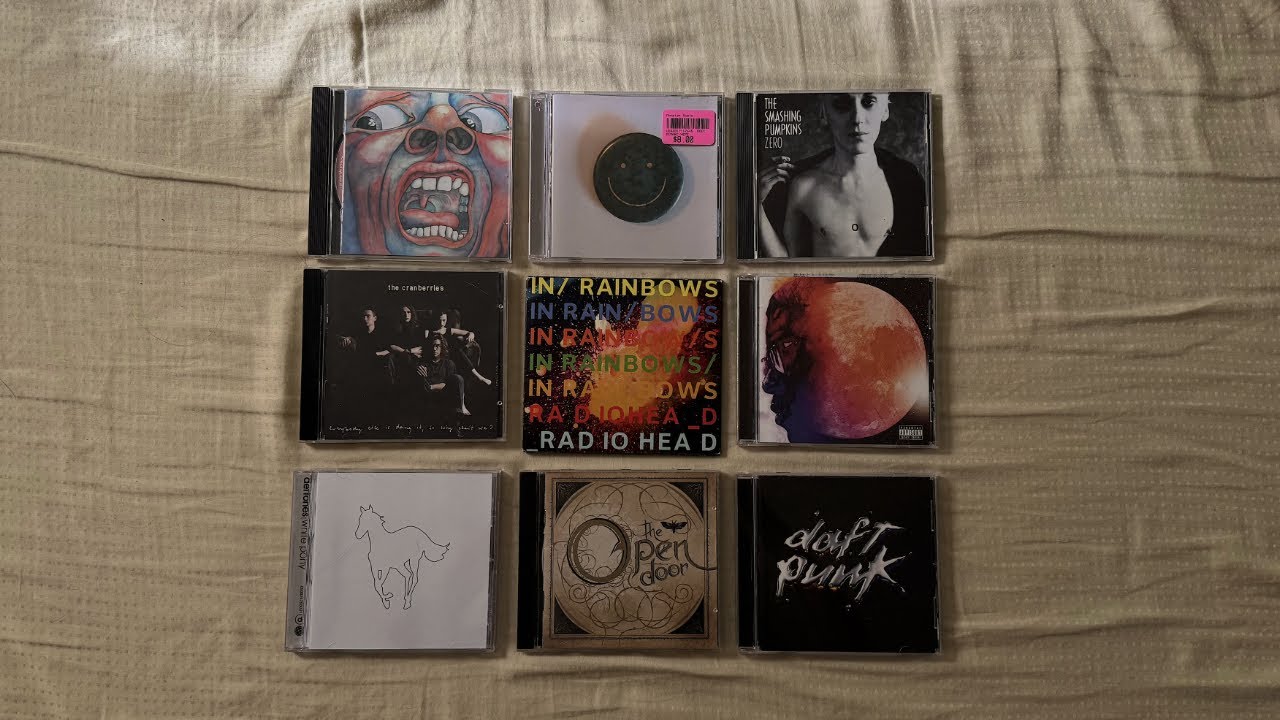 asmr 📀 thrifted cd collection