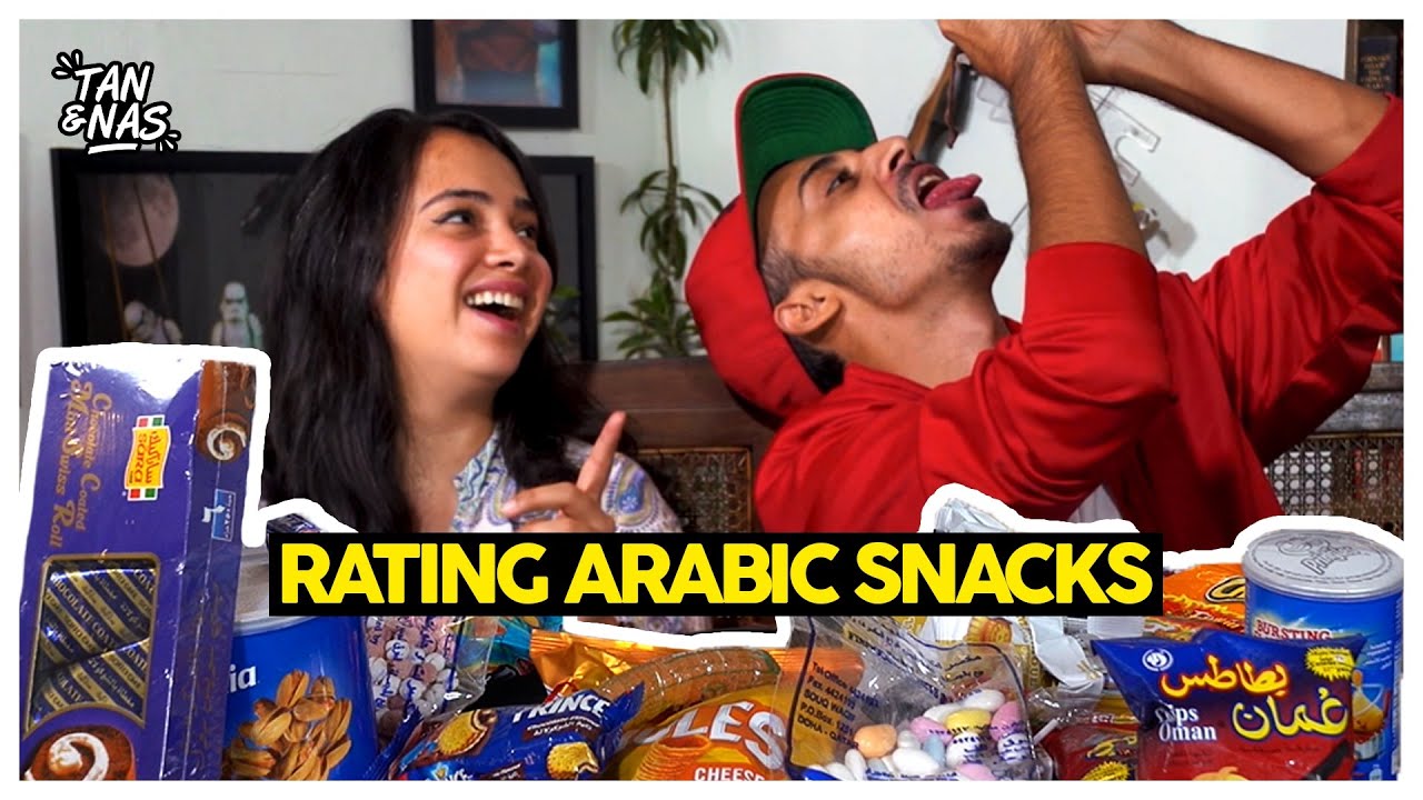 Trying Arabic Snacks | Famous Middle Eastern Snacks | Tan & Nas
