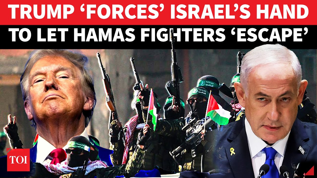 SHOCKING! Trump ORDERS Netanyahu To Stand Down, Give Hamas Fighters Safe Exit From Gaza | Report
