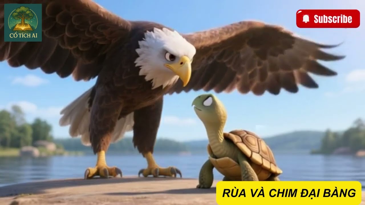 Con Rùa và Chim Đại Bàng, Bài Học Về Ước Mơ Và Giới Hạn | The Turtle and the Eagle