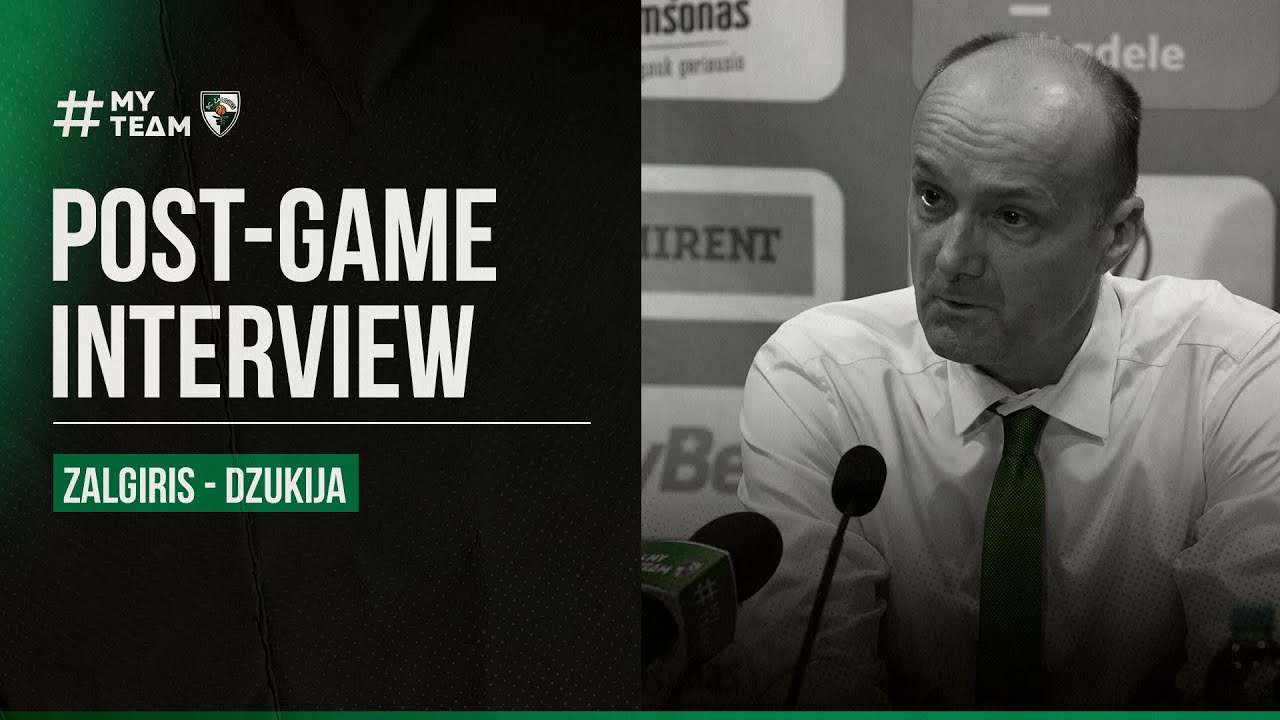Coach Zdovc comments the win over Dzukija