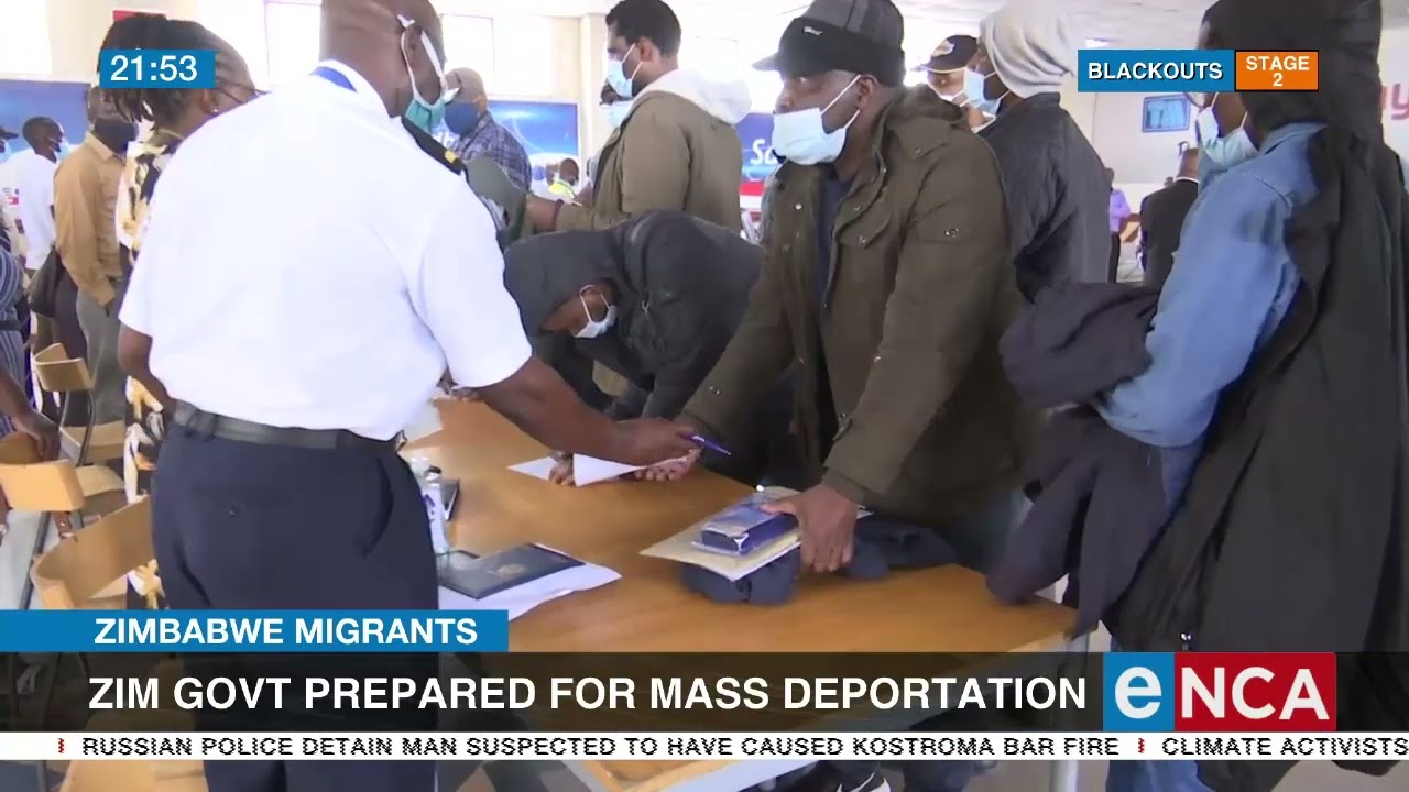 Zimbabwe govt prepared for mass deportation
