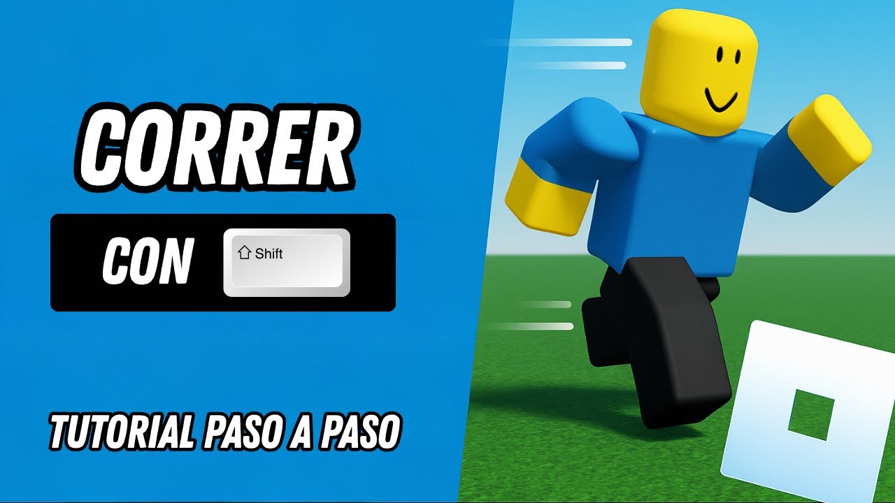 Cómo correr con Shift en Roblox Studio | Tutorial paso a paso