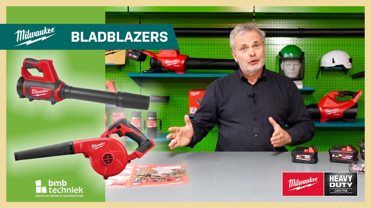 BMB Techtalk | Milwaukee bladblazers - M12BBL, M18BBL, M18FBLG3 en M18 F2BL