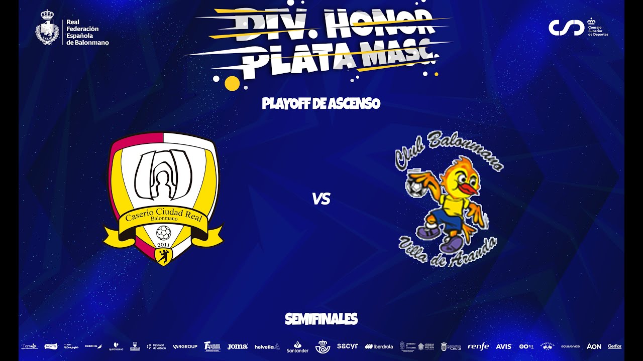 Playoff de ascenso #DHPlataMasc | ID ENERGY CASERÍO DE CIUDAD REAL : TUBOS ARANDA VILLA DE ARANDA