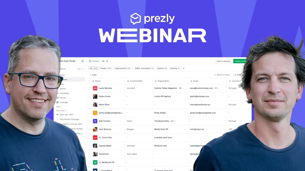What’s New in Prezly: A Quick Tour of the Updated UI