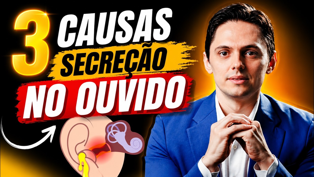 3 causas de secreção no ouvido  l Dr. Renato Ponte Otorrinolaringologista